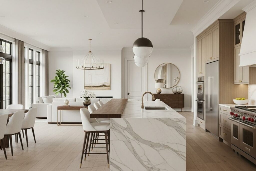 Open Concept Luxury Kitchens